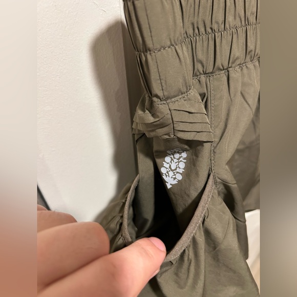 Free People Movement Get Your Flirt on Athletic Short Army Green . XS - Picture 8 of 12